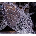 Whale Sculpture Motif Light